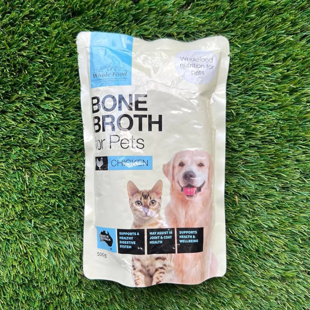 The Art of Whole Food Bone Broth Liquid For Cats & Dogs - 500ml