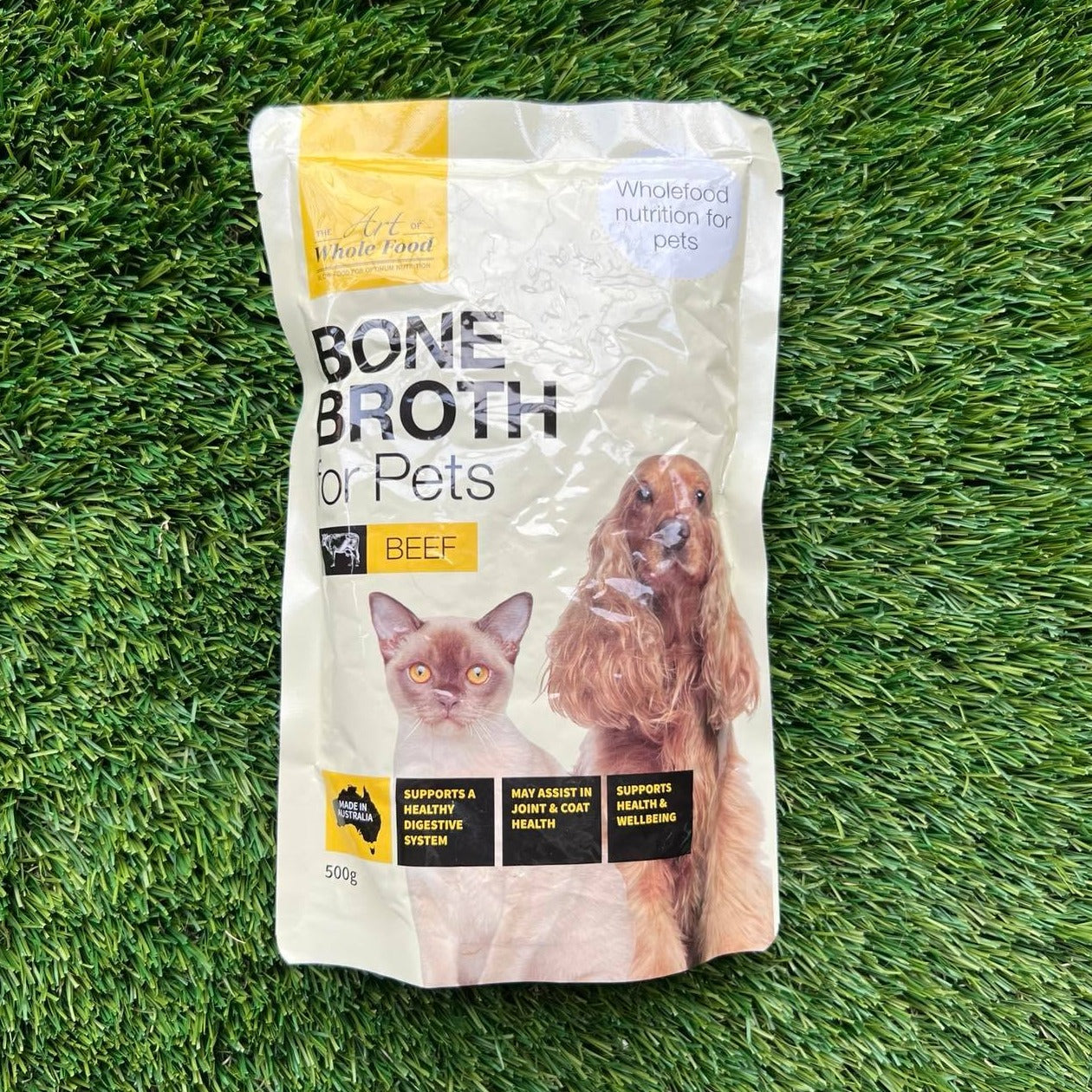 The Art of Whole Food Bone Broth Liquid For Cats & Dogs - 500ml