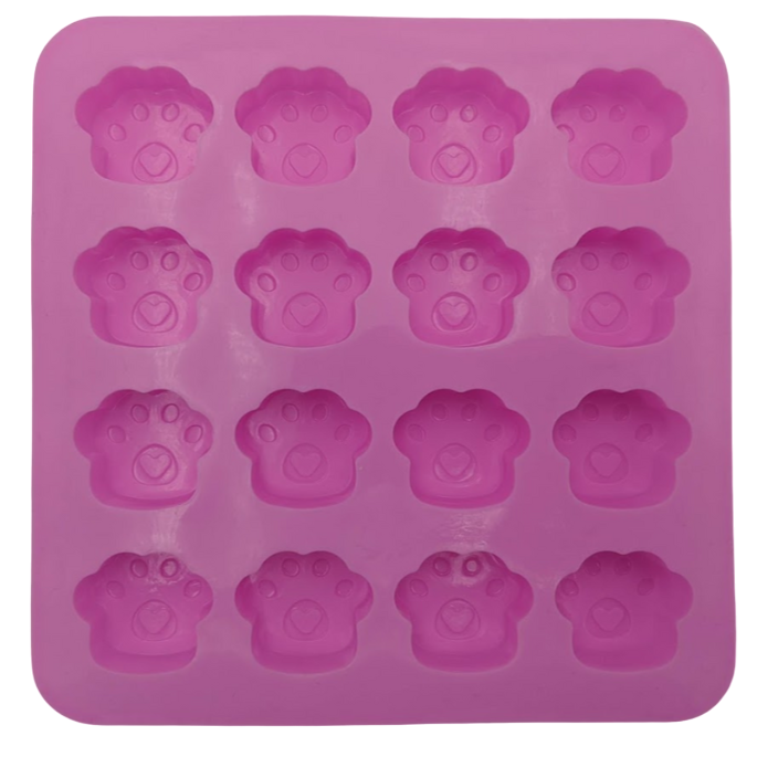 Silicone Moulds - Bones / Paws / Tiny Teddy / Fish shaped