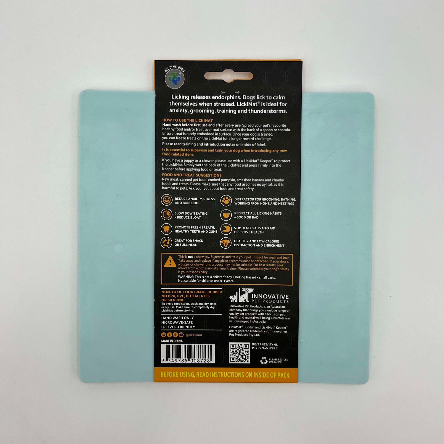 LickiMat Buddy Classic - Slow Feeder Mat