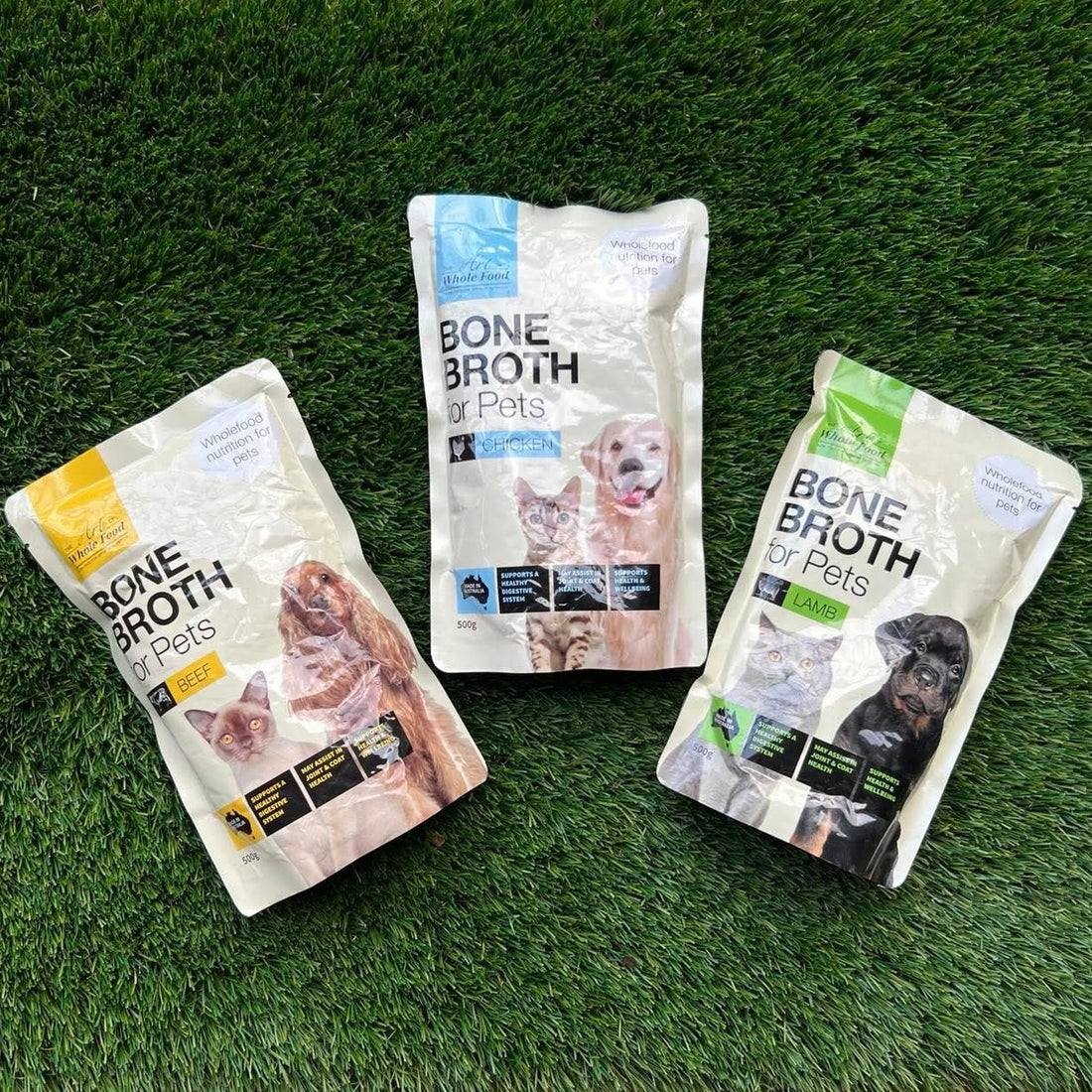 The Art of Whole Food Bone Broth Liquid For Cats & Dogs - 500ml