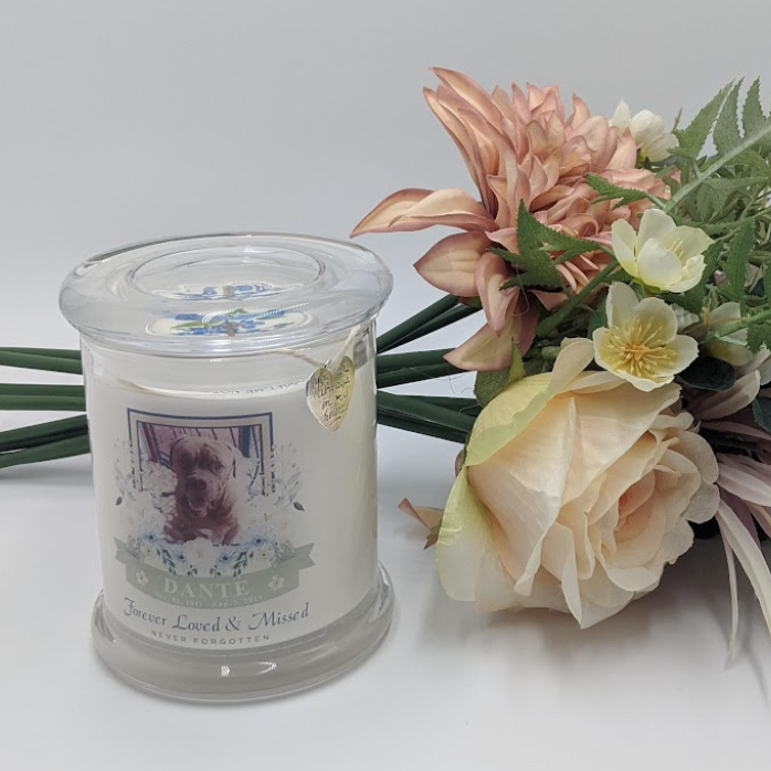 Personalised Pet Memorial Candle